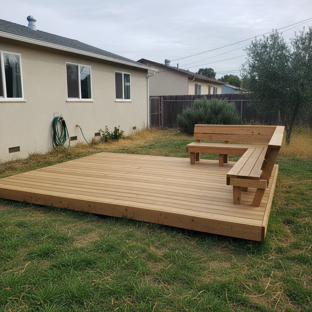 Deck Staining & Sealing completed by Titan Deck Co in Chula Vista, CA