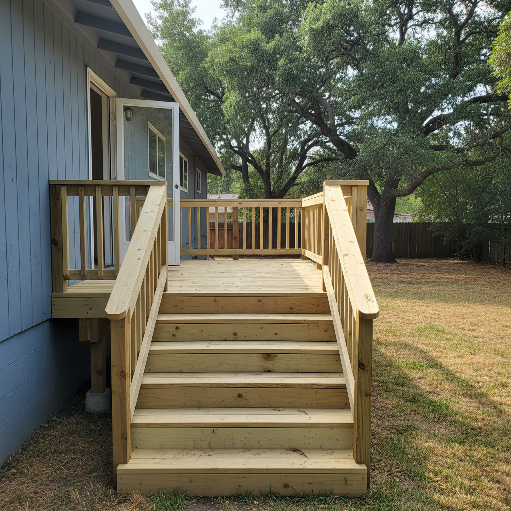 Deck Resurfacing & Board Replacement completed by Titan Deck Co in El Cajon, CA