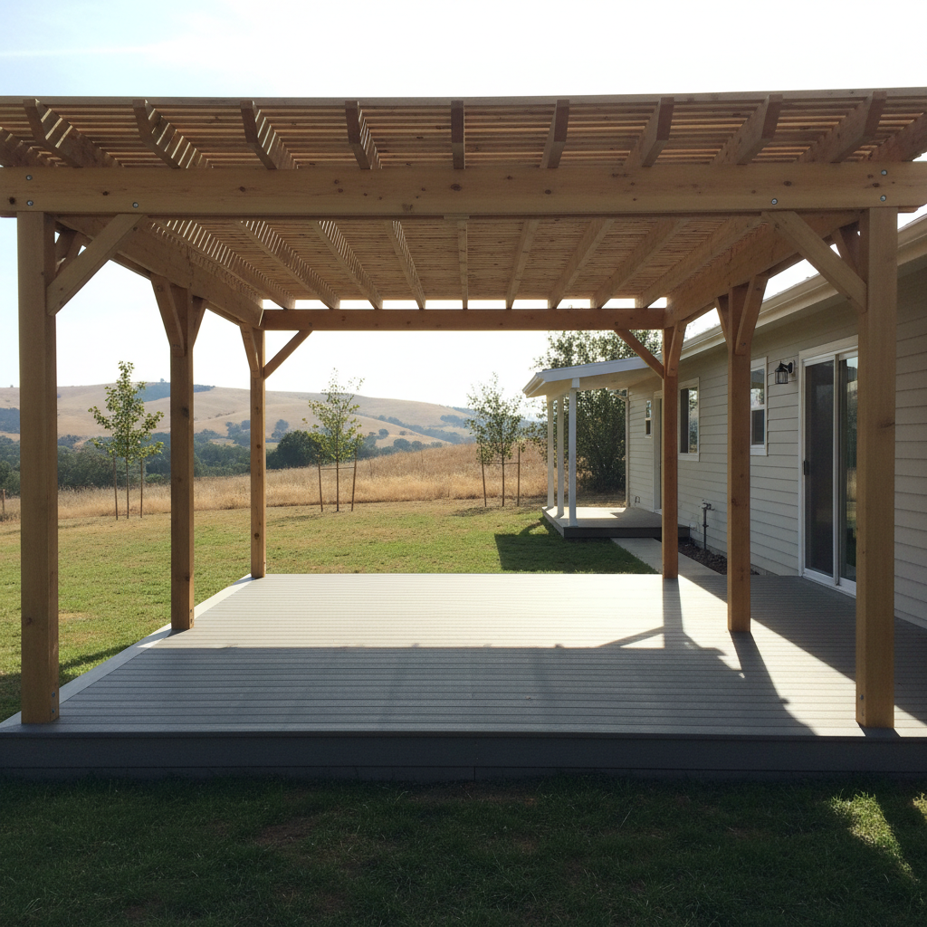 Deck Structural Repair completed by Titan Deck Co in Vista, CA