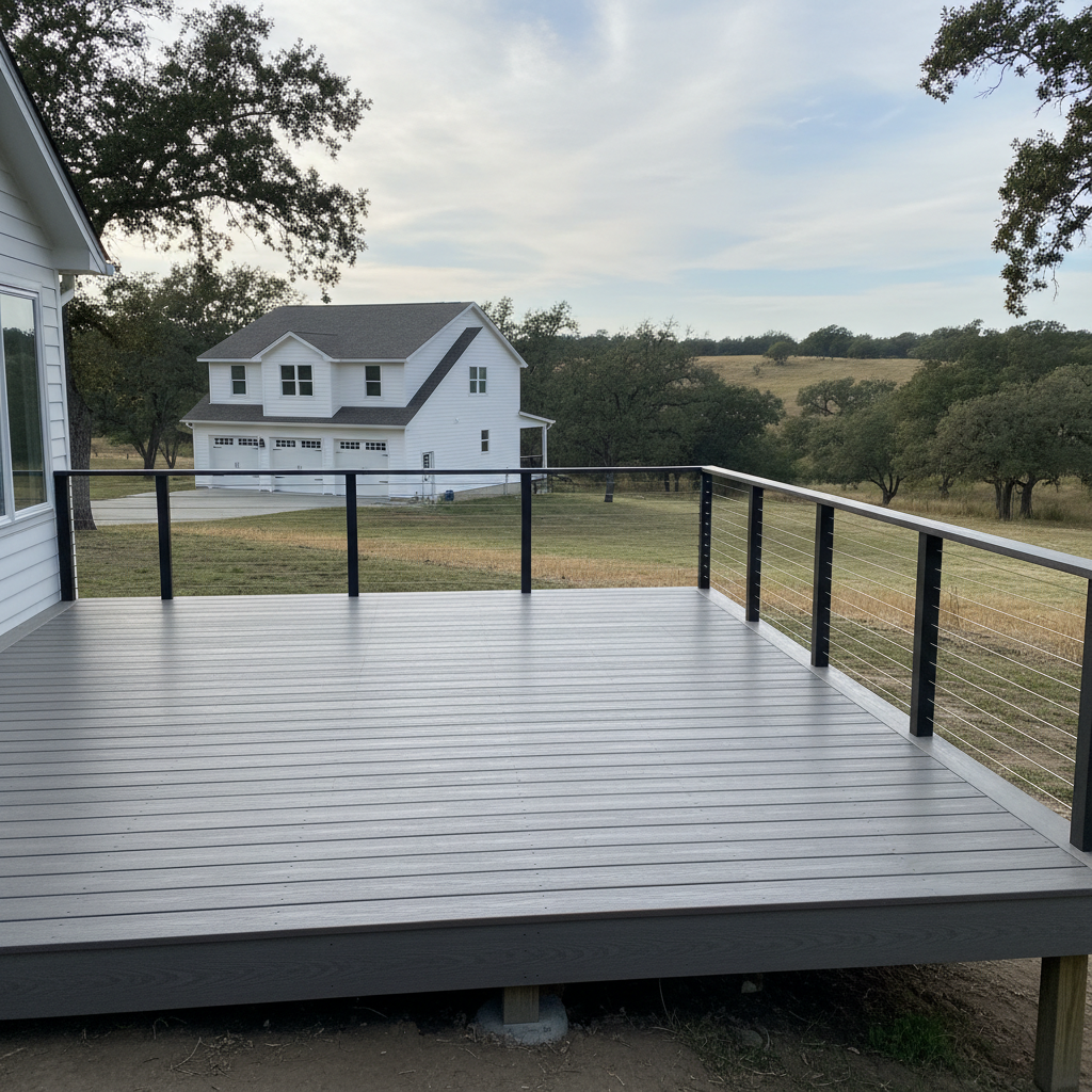 Composite Decking Installation completed by Titan Deck Co in Oceanside, CA