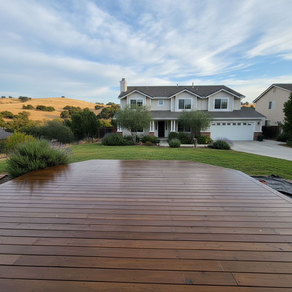 Deck Resurfacing & Board Replacement completed by Titan Deck Co in Temecula, CA